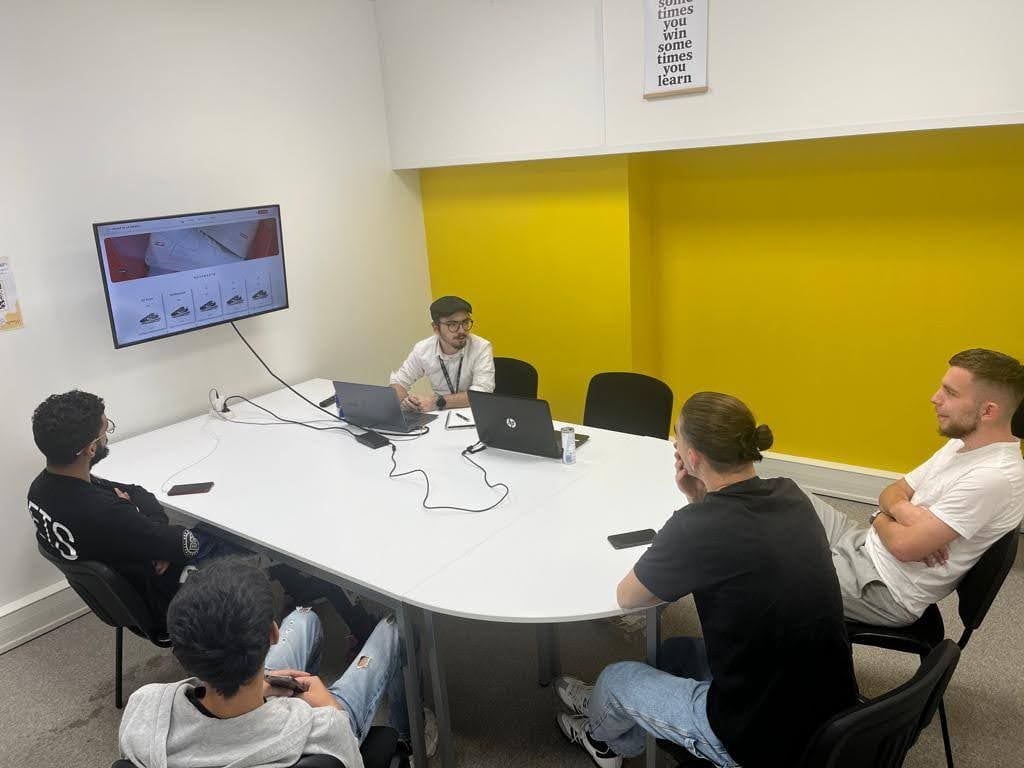 Meeting at our offices, October 2023