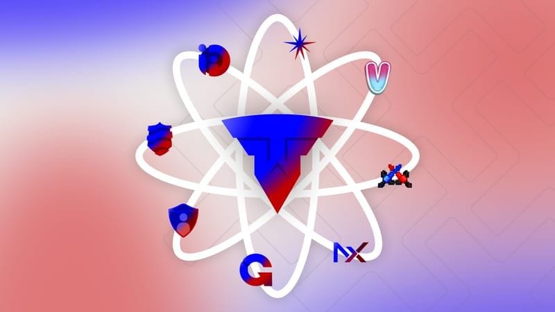 Atom White Wallpaper